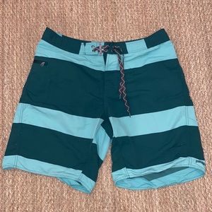 Patagonia swim trunks.